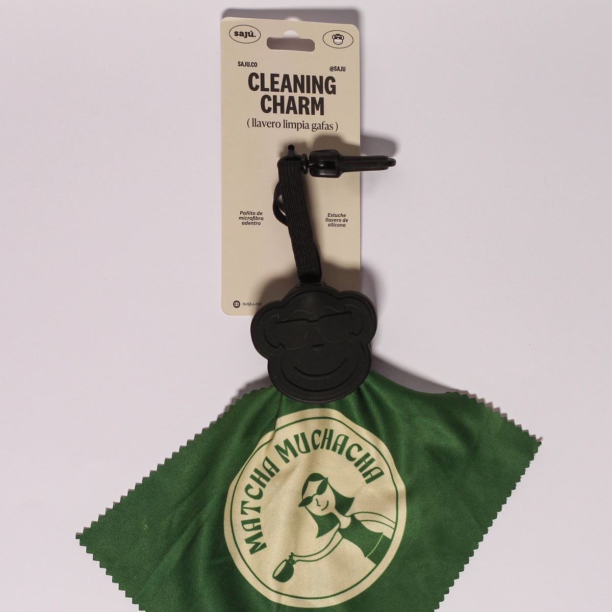 Matcha x Sajú Cleaning Charm